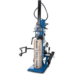 Scheppach Wood Splitter Standing HL2550GM ar PTO piedziņu un 400 V motoru | 25t | 5100W | Max. Koksnes garums 1100 mm | Koksnes diametrs 350 mm | Metriskais šķeldotājs | Hidrauliskais šķeldotājs ar piedziņas ierīci