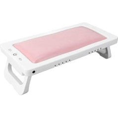 Nagu lakas konservēšanas lampa, salokāms nagu želejas žāvētājs, 2 laiki, PU āda, virsmas izlīdzināšana, mājas DIY (PINK)