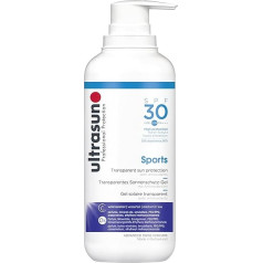 Ultrasun SPF30 caurspīdīgs sporta gels 400ml