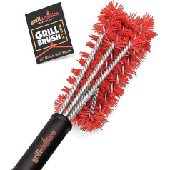 Grillaholics Essentials neilona grils, alternatīva bez sariņiem, neilona aukstā pīlinga tehnoloģija tīra starp režģiem