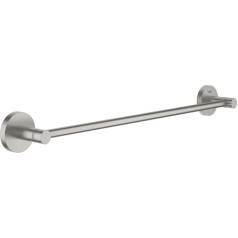 Grohe Start 41197DC0 Vannas dvieļu turētājs 450 mm Metāla slēptais stiprinājums Super Steel