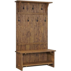 Alaterre Furniture Bethel akācijas koks, 177,8 cm, dabīgi brūns