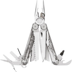 LEATHERMAN - Wave Plus Special Edition Multi-Tool - Leģendārais multifunkcionālais instruments no ASV ar 18 instrumentiem ierobežotā daudzumā - Ietver neilona kabatu.