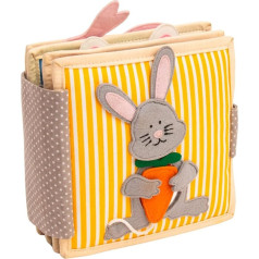 Jolly Designs Funny Bunny Montessori grāmata meitenēm un zēniem no 18 mēnešiem