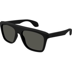 GUCCI vīriešu saulesbrilles GG1570S, melns-melns-pelēks, 57, melns