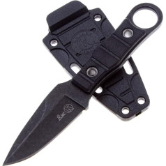 Kizlyar Original Knife - Ježs Blacked - kempinga nazis no Japānas AUS8 tērauda