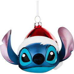 Hallmark Svētku Stitch Blown Glass Ornament Lilo un Stitch Tree Decoration Disney Hanging Ornament Ziemassvētku piekaramais ornaments Ziemassvētku dāvanas Ziemassvētkiem