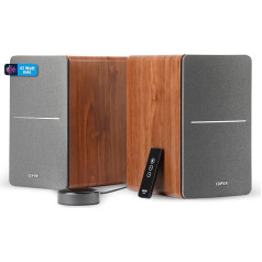 EDIFIER R1280T aktīvo skaļruņu komplekts ar WiiM Mini, ideāla multiroom kombinācija, AirPlay 2, Alexa, Siri, augstas izšķirtspējas audio straumēšana no Spotify, Amazon Music un citām ierīcēm