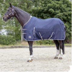HKM Horse Field Fly paklājs 34 Complete Light Pink Red blue tumši zils Izmērs:Rückenlänge 135 cm