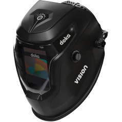 DOKA Vision9 Automātiskā metināšanas ķivere Metināšanas metināšanas ķiveres Automātiskā 103 x 63 mm reālās krāsas MMA MIG metinātājs MAG TIG metinātājs Wig ARC DIN 16 DIN 3/4-8/9-13 Automātiskā metināšanas ķivere Automātiskā meti