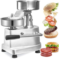 XSDAJSD Kommerzieller Burger-Patty-Maker, Hochleistungs-Fleischformer für die Küche, manuelle Burger-Formmaschine für den Heimgebrauch für große gefüllte Burger (4 Zoll)