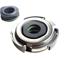 MIELEU Mehāniskie vārpstas blīvējumi Mehāniskie blīvējumi vārpstas izmēram 12 mm 16 mm Horizontālais tips CM1/3/5/5/10/15/25 SIC/SIC/VIT sūkņu rotējošo vārpstu blīvējumiem (krāsa: 16 mm)