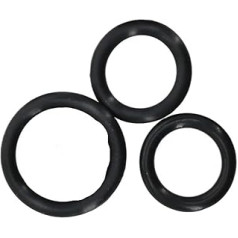 CS3,5 mm 4 mm schwarz O-Ring Dichtung Unterlegscheiben aus Silikon (OD48mm CS4mm)