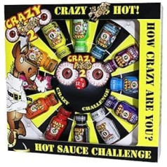 ASS KICKIN' Crazy Hot Sauce dāvanu komplekts — gardēžu izaicinājuma kauliņu spēle — Prefect Premium gardēžu dāvanas vīriešiem