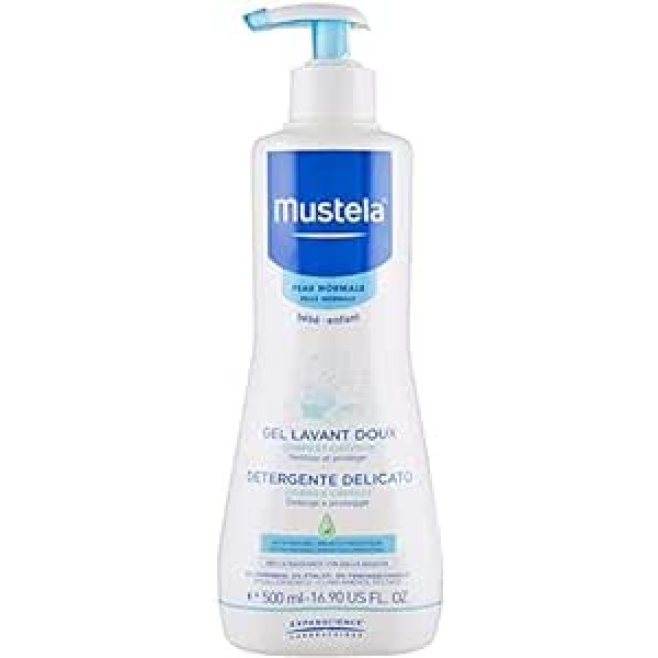 Mustela Gentle Baby Wash Gel, 3 gab