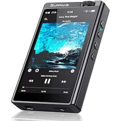 Surfans HiFi MP3 atskaņotājs ar Bluetooth: F35 DSD nolīgst mūzikas atskaņotāju 128 GB Atbalsts līdz 512 GB