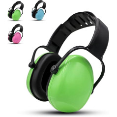 Bērnu galvas siksna, trokšņu slāpēšana, regulējama galvas siksna, dzirdes aizsardzība, trokšņu slāpēšana, vērtība, 27 dB