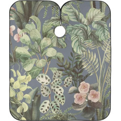 ALAZA Friziera apmetnis vīriešiem sievietēm, ūdensizturīgs friziera priekšauts Bārdas skūšanās krūšturis Matu griešanas drāna 55 x 65 collas