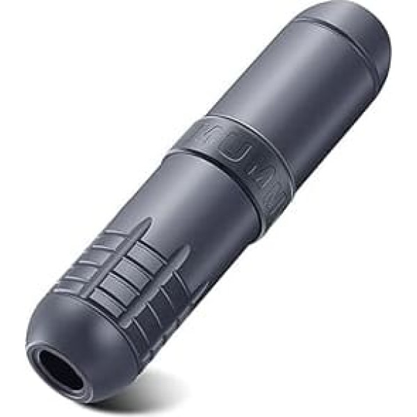 Mumija Rotācijas tetovēšanas pildspalva Japāna Coreless Motor Space Alumīnija rāmis ar RCA Tattoo Clip vadu (pelēks)