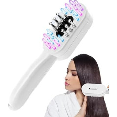 Wachstumskammhaarwachstumskamm, Elektrisches Haarmassagegeräte, Werkzeug Zur Rottherapie, Ölfüllungsloch, Wiederaufladbare Ergonomische Anti-Rutsch-Griff, 500 MAh, 8,66 X 1,89 X 1,93 Zoll Für Frauen,