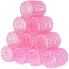 Ruļļi matu ruļļi Frizētavas salons Curler DIY Curling Tool 10 Packs