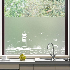 dktie logu plēve necaurspīdīga privātuma plēve logu matēta stikla plēve palielināts bākas raksts statiskās uzlīmes bez līmes atkārtoti lietojamas piemērots dzīvojamā istaba virtuve 90 x 200 cm