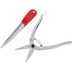 Anneome 1 komplekts rotangpalmas aušanas darbarīki Pītie rotangpalmas mēbeļu grozi Pīšanas rīks Pimples remonts pītām mēbelēm Rattan Webbing Tools Metāla rotangpalmas remonta šķēres Silikagels