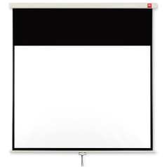 Rokas video sienas ekrāns 240 (4:3, 230x172,5 cm, balta virsma, matēts)