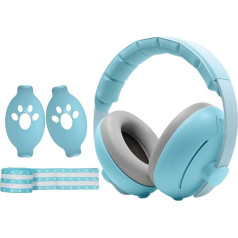 Holdes trokšņa slāpēšanas austiņas bērniem, trokšņa slāpēšanas austiņas bērniem, regulējamas austiņas trokšņa samazināšanai, regulējamas un pasīvas dzirdes aizsardzības austiņas bērniem