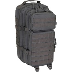 GEO-VERSAND Mil-Tech Molle mugursoma pelēka 30L Assault vācu armija Geocaching modulārās cilpas