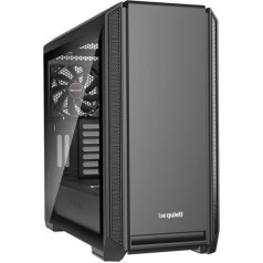 Silent base 601 bgw26 korpuss (atx, extended atx, mini atx, mini itx; krāsa melna)