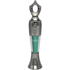 SHEIDA Kohl Kajal pūder acu laineris - tumši zaļš, ļoti pigmentēts pūderveida acu laineris dūmakainām acīm, dabīgs, ūdensizturīgs un nesmērīgs, maigs acīm un hipoalerģisks.