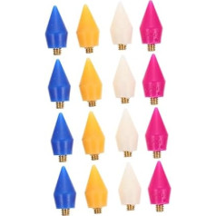 Healeved 64stücke Teiliges Ersatz-wachsköpfe Für Nagelstift Abnehmbare Köpfe Für Nail Art Zum Auftragen Von Strasssteinen