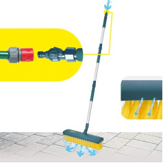 Gardirex slota ar strūklas sprauslu, regulējams rokturis, šļūtenes savienojums, tīra un skalo terases un āra teritorijas