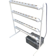 Hidroponiskās audzēšanas sistēmas komplekts, hidroponiskās audzēšanas komplekts, 36 caurumu cauruļu audzēšanas komplekts, iekštelpu siltumnīcas stādītājs, dārza sistēma, dēstu podiņš, hidroponiskais stends augu kontrolētai kopšanai u