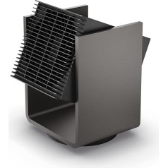 Stadler Form Fan & Alex, ar 3D oscilāciju, 4 jaudas līmeņi ventilatora režīmā, 2 jaudas līmeņi sildīšanas režīmā, līdz 8 m vēja attālums un tālvadības pults, melns