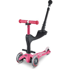 Micro Mini 3 in 1 Deluxe Plus Rozā Jauns