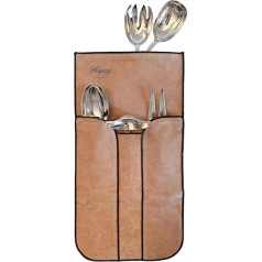 Hagerty Silver Guard Holloware soma sudrabam un sudrabotiem priekšmetiem 22 x 42 cm I Praktiska sudraba glabāšanas soma ar aizsardzību pret traipiem I Impregnēts samta aizsargvāciņš 5 gabaliem Serviss