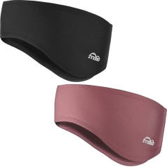 Sporta aproces ausu siksnas vīriešiem un sievietēm Pavasara/rudens/ziemas flīsa ausu aizsargi Vēja aizbāžņi skriešanai, skriešanai, pārgājieniem, riteņbraukšanai un motociklu vadīšanai, zemas ķiveres komplekts 2