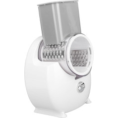 Ērta elektriskā rīvmašīna, universāls nerūsējošā tērauda griezējs ar viena pieskāriena darbību, piemērots mājas un restorāna virtuvei