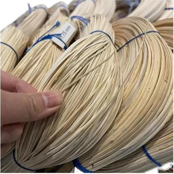 TMAOZW 500g DIY rotangpalmas daudzfunkcionāla rotā remonta rokturi makšķerēšanas stieņa rokturis piemērots grozu veidošanai remonta siksnas āra krēsli (plats 2,5 mm)