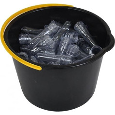 BURI 1000x pudeles tukša bez vāka 10,5 cm Petlinge Geocaching PET tukša pudele PETling