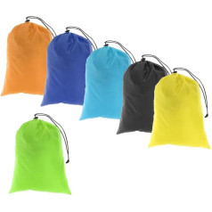 getuse 6 gabalu alpīnisma kompresijas soma, viegla neilona savelkama soma ceļojumiem, pārgājieniem