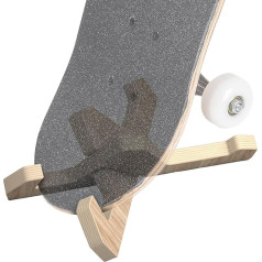 Acunny skeitborda klāja sienas stiprinājums, skeitborda sienas stiprinājums | stabils skeitborda statīvs 1 pāra snovborda statīvs, iekštelpu snovborda glabāšana mājās, veikalā, skolā un klubā