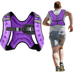 Henkelion Svara veste Svara veste vīriešiem, sievietēm, bērniem, iekļauti atsvari, ķermeņa svara vestes, regulējamas skriešanai, treniņiem, treniņiem, skriešanai, skriešanai, pastaigām