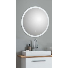 Schildmeyer Sun apaļais spogulis ar LED apgaismojumu Diametrs 60 cm