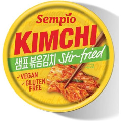 Sempio konservi Kimchi (cepti, 160 g) - autentiski korejiešu ķīniešu kāposti konservos, vegāns, bez ĢMO