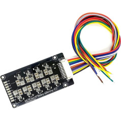 TECNOULAB 1 x 10S 1.2A Li-Ion Lifepo4 litija akumulatora aktīvā balansiera induktīvais ekvalaizeris BMS