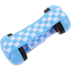 Abaodam Cute Cartoon Baby austiņas ar trokšņu samazināšanu zīdaiņiem un maziem bērniem austiņas ar aproci ceļošanai draudzīgas, zilas krāsas