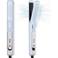 Arasyloen 2-in-1 matu taisnotājs un matu cirtotājs ar aukstu gaisu, 5 temperatūras līmeņi (140-220°C), pūšanas funkcija ātrai matu veidošanai, matu taisnotājs cirtām | Cirtotājs un taisnotājs 2 in 1